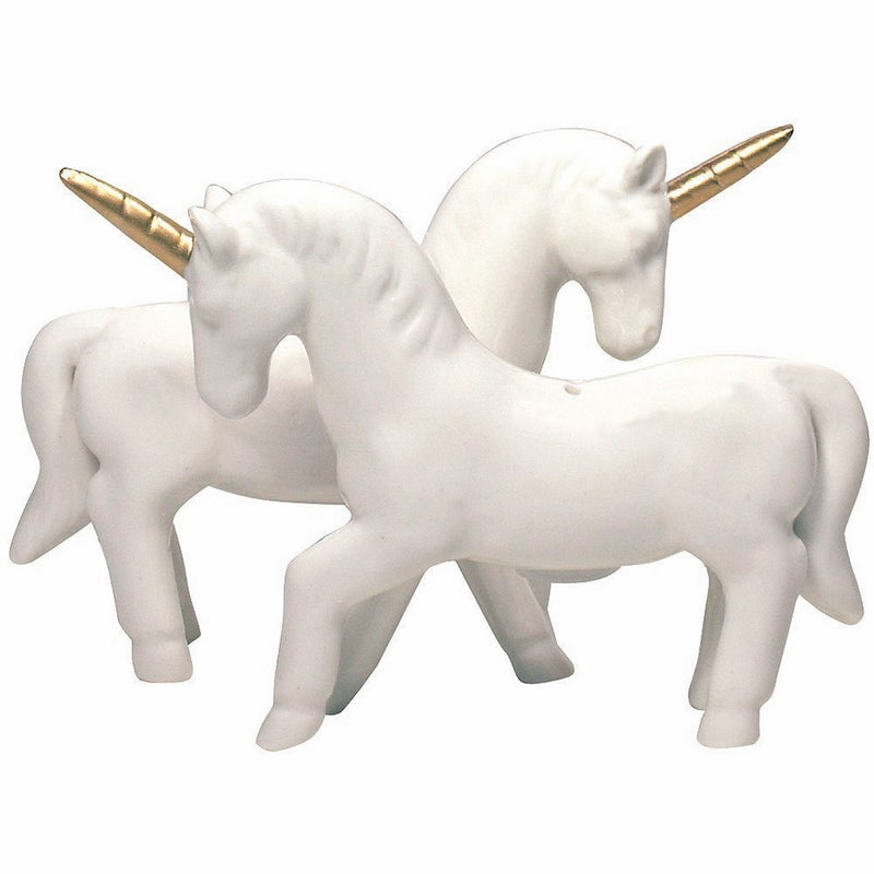 Unicorn Porcelain Salt & Pepper Shaker Set