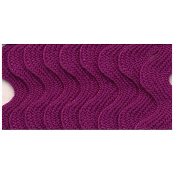 Wrights 117-401-064 Polyester Rick Rack Trim, Purple, Medium, 2.5-Yard