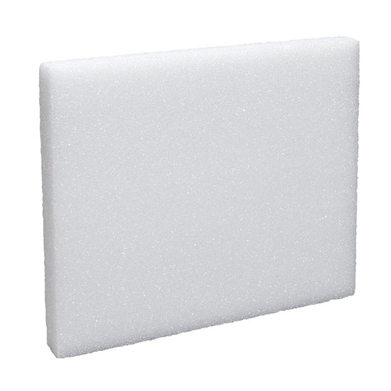 FloraCraft Styrofoam Block 1.1 Inch x 9.8 Inch x 11.8 Inch White