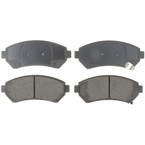ACDelco 14D699CH Advantage Ceramic Front Disc Brake Pad Set with Wear Sensor