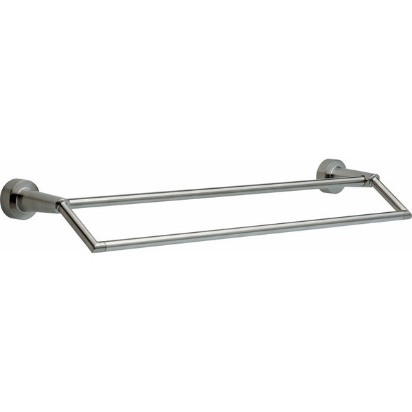 Delta Faucet 77125-SS Compel 24inch Double Towel Bar Rack, Brilliance Stainless Steel