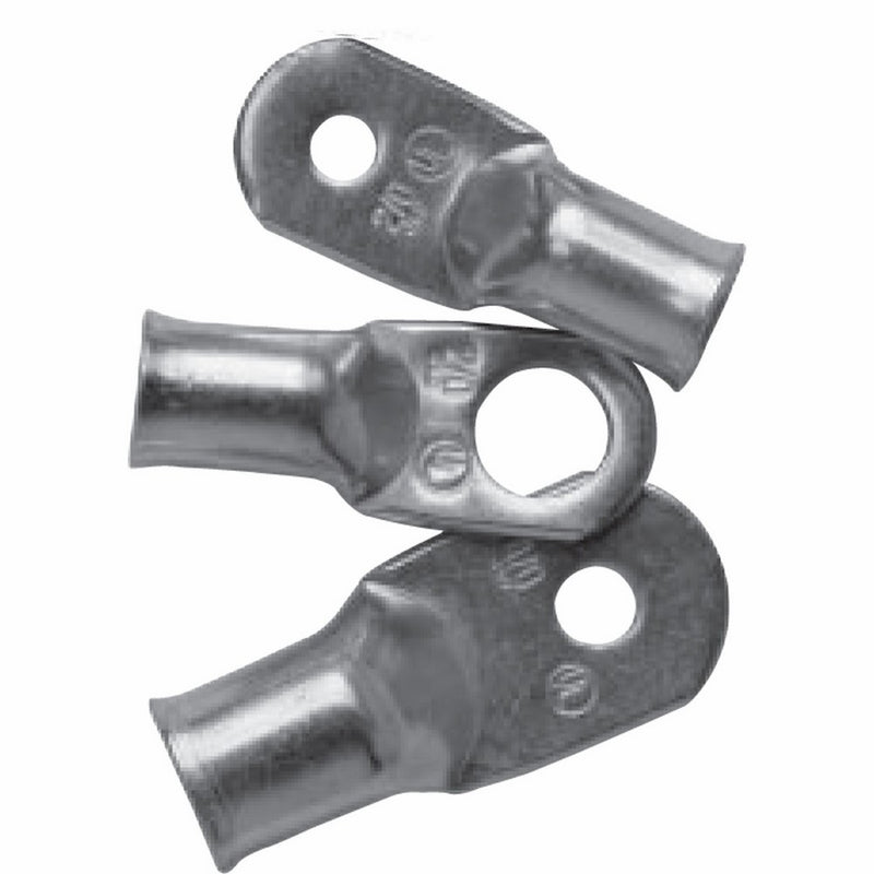 Ancor 252233 Marine Grade Electrical Heavy Duty Tinned Copper Lugs (8-Gauge, Size 10 Screw, 2-Pack)