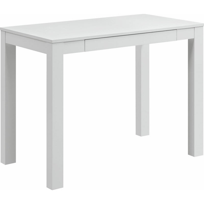 Ameriwood Home Parsons Desk with Drawer, White