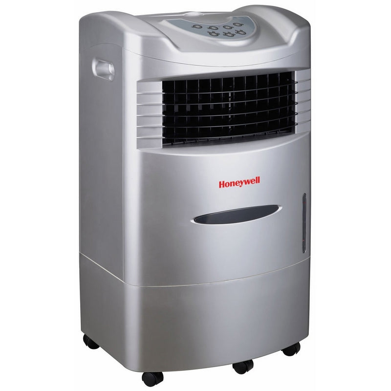 Honeywell 470 CFMIndoor Portable Evaporative Cooler with Fan & Humidifier, Carbon Dust Filter & Remote Control, CL201AE