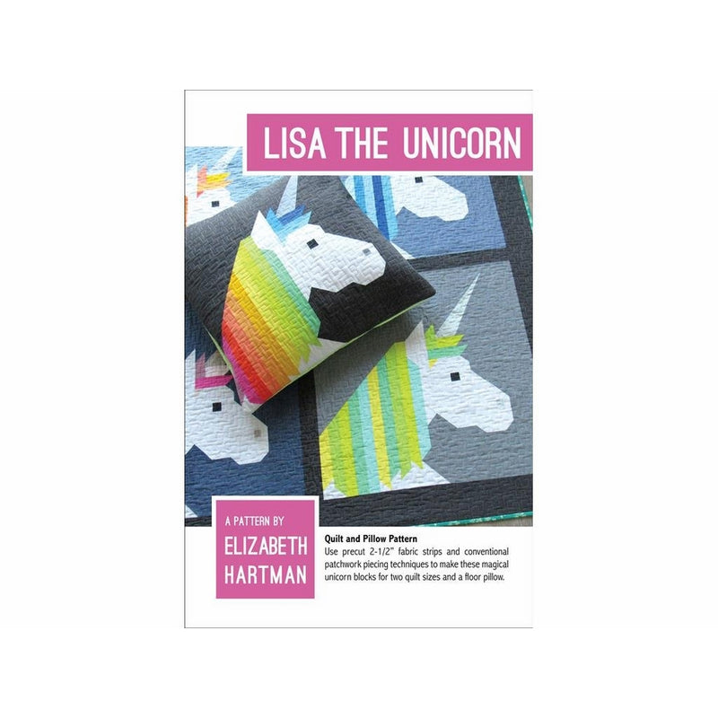 Elizabeth Hartman EHP038 Lisa the Unicorn Pattern