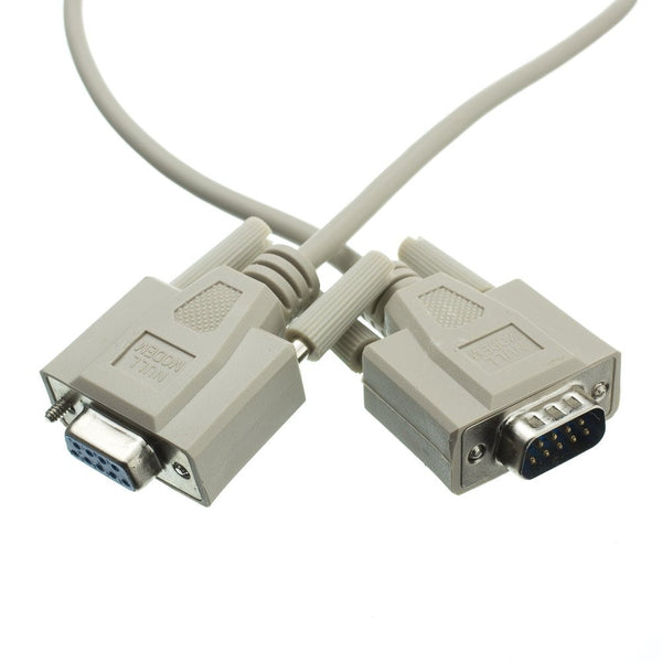 CableWholesale 6-Feet DB9 Male/DB9 Female 8C Null Modem Cable (10D1-20206)