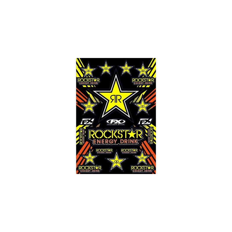 Factory Effex 15-68702 Rockstar Energy Sticker Sheet