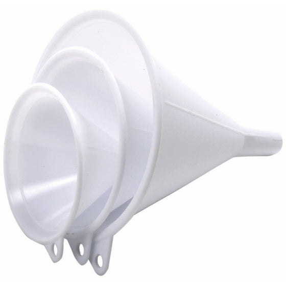 Nopro Plastic Funnel, Set of 3