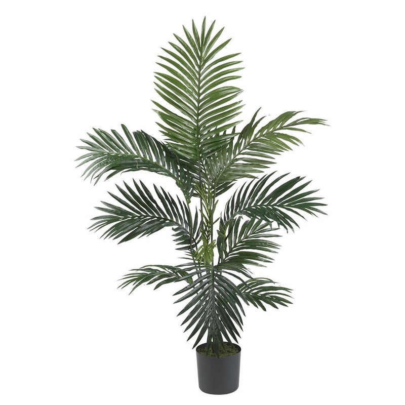 Nearly Natural 5295 Kentia Palm Silk Tree, 4-Feet, Green