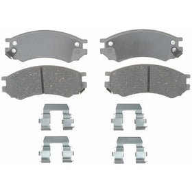 ACDelco 14D507CH Advantage Ceramic Front Disc Brake Pad Set with Hardware