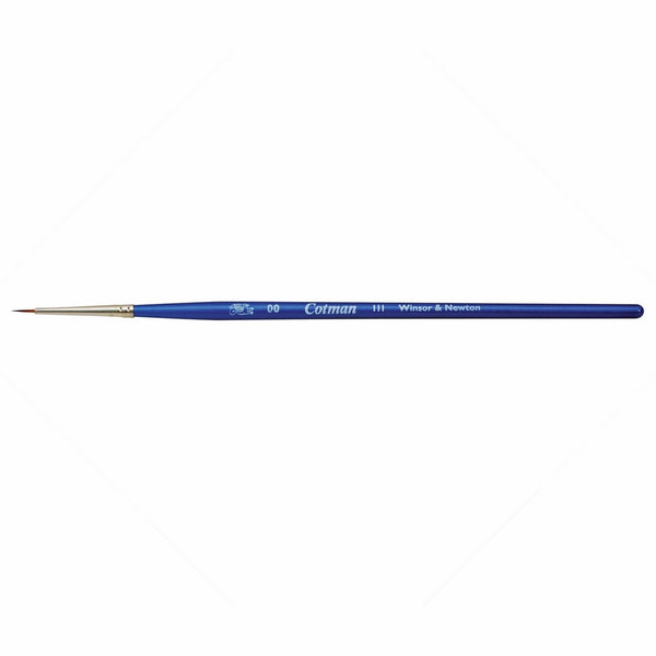 Winsor & Newton Cotman Water Colour Series 111 Short Handle Synthetic Brush - Round #00
