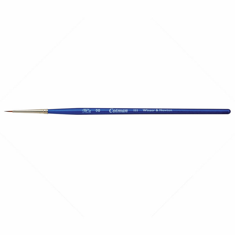 Winsor & Newton Cotman Water Colour Series 111 Short Handle Synthetic Brush - Round #00