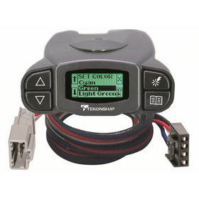 TEKONSHA P3 BRAKE CONTROL WIRING HARNESS FOR FORD F-150 F-250 F-350 F-450 F-550 E-150 E-250 E-350 E-450 PICKUPS AND VANS. CONTROLLER PLUG/PLAY WIRE KIT.