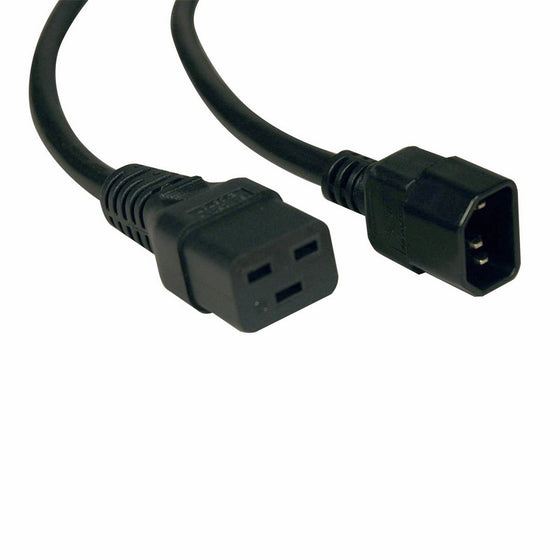 Tripp Lite Heavy-Duty Power Cord, 15A, 14AWG (IEC-320-C19 to IEC-320-C14) 2-ft.(P047-002)