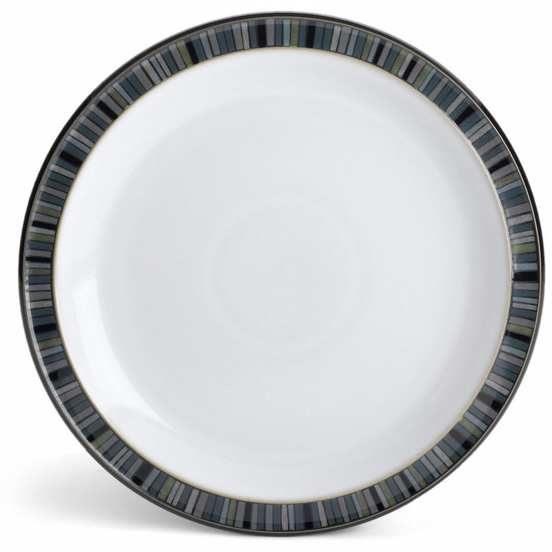 Denby Jet Stripes Salad Plate