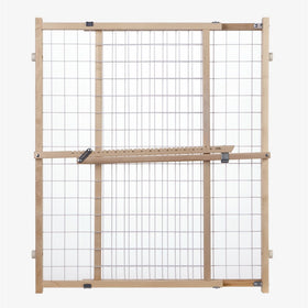 Supergate X Wide Wire Mesh Gate, Fits Spaces between 29.5" to 50" wide and 32" high