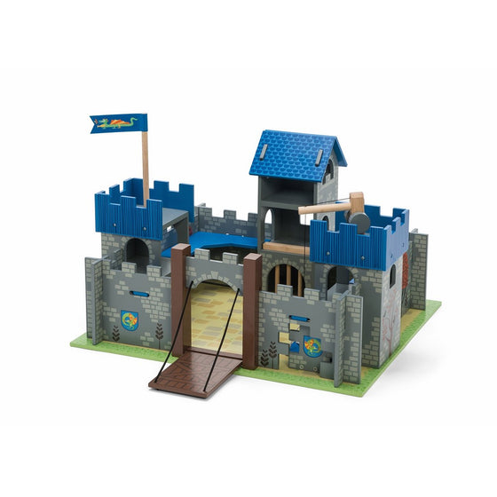 Le Toy Van Castle Playset, Excalibur Castle - Blue