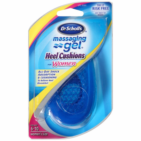 Dr. Scholl's Massaging Gel Heel Cushions, Women's, 1 pair