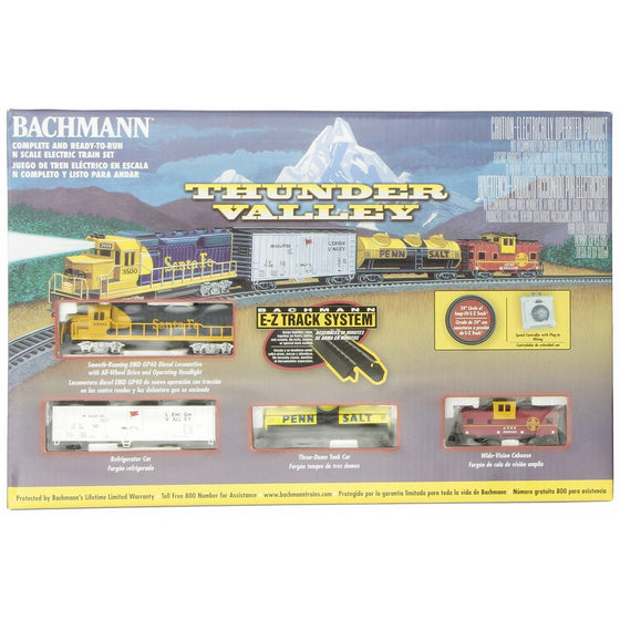 Bachmann Trains Thunder Valley Ready-to-Run N Scale Train Set