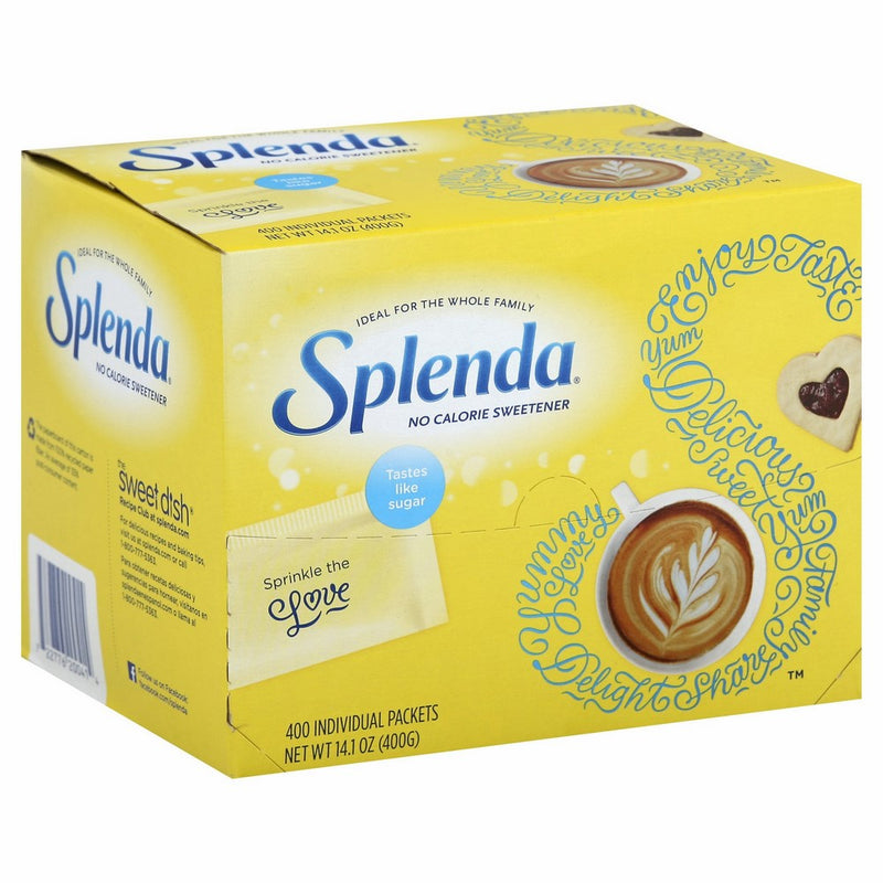 Splenda No Calorie Sweetener Packets, 400 Count