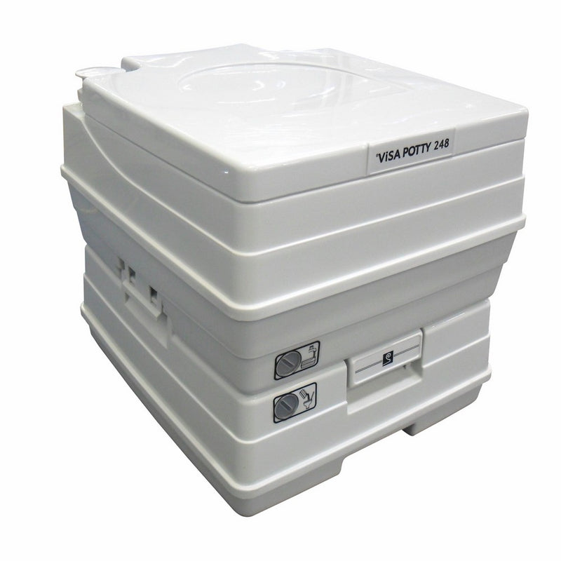 Sanitation Equipment Visa Potty Model: 268 24 Liter with 2-level Indicators