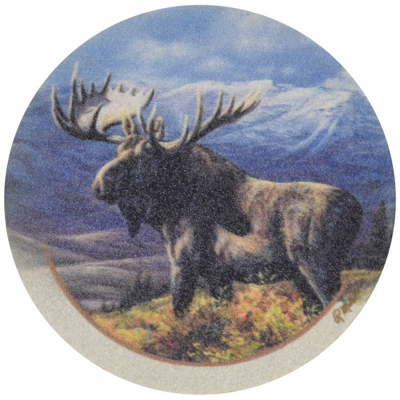 Thirstystone Drink Coaster Set, Cooper Moose