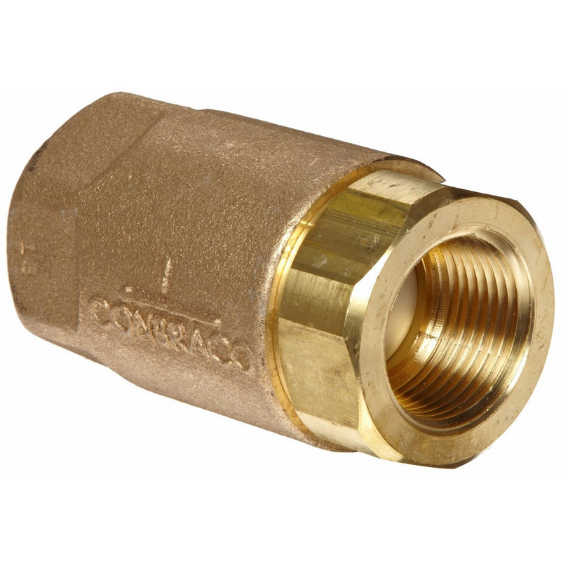 Apollo 61-100 Series Bronze Check Valve, Ball Cone, 1/2" NPT Female