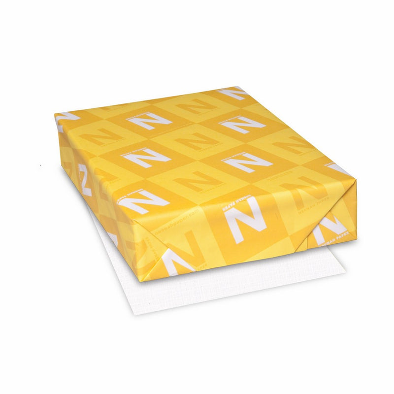 Classic Linen Premium Paper, 8.5" x 11", 24 lb., Avon Brilliant White, 97 Brightness, 500 Sheets (05231)