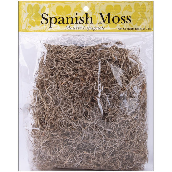 Panacea Spanish Moss 4 Ounces/Pkg-Natural