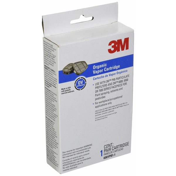 3M 6001PB1-1 Organ Vapor, 2-Pack