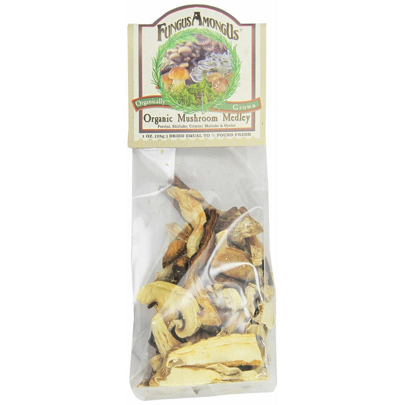 Fungus Among Us Organic Dried Mushroom Medley ( 8x1 OZ)