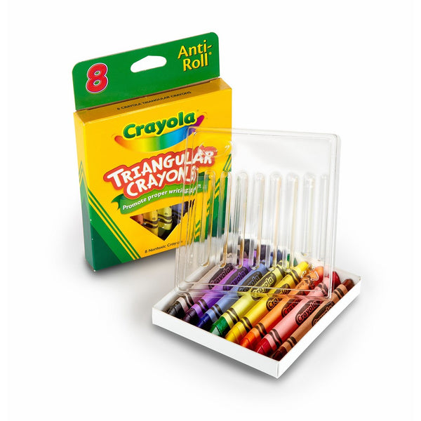 Crayola 8ct Triangular Crayons