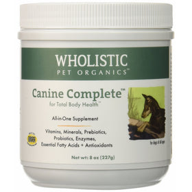 Wholistic Pet Organics Canine Complete Multivitamins, 8 oz