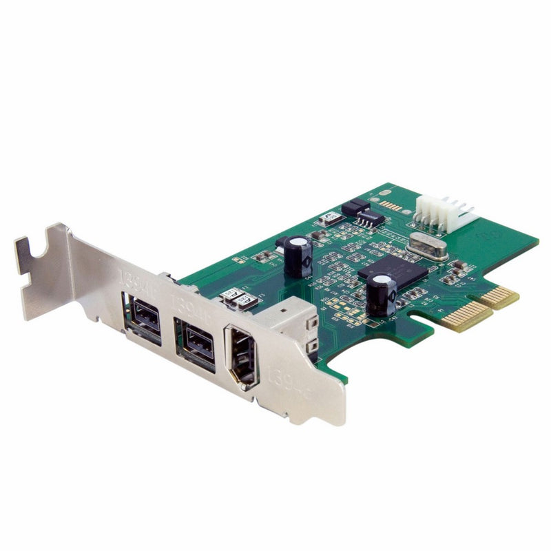 StarTech.com 3 Port 2b 1a Low Profile 1394 PCI Express FireWire Card Adapter PEX1394B3LP