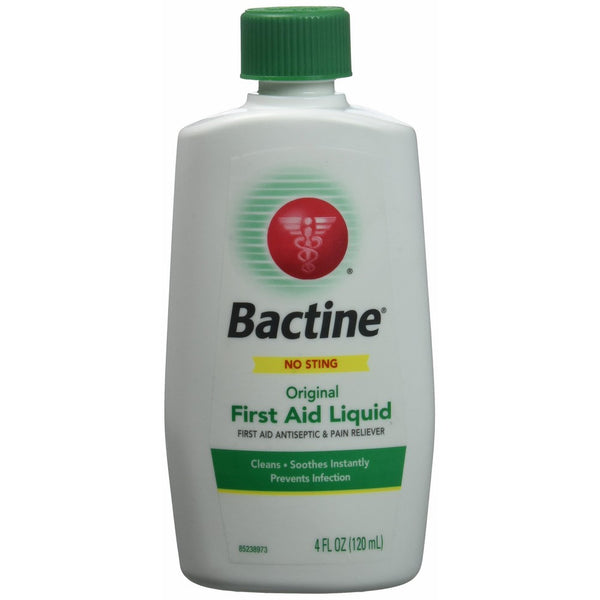 Bactine Original First Aid Liquid, 4 Fl Oz (Pack of 5)