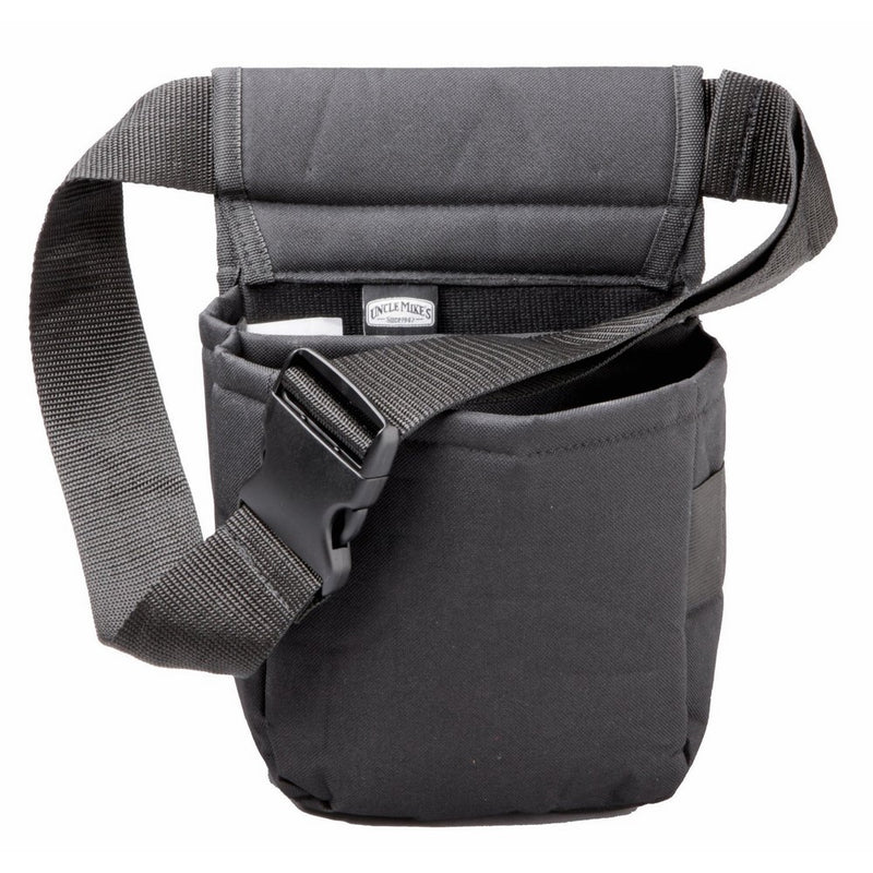 Uncle Mike's Padded Cordura Nylon Shell Bag (Black, One Size)