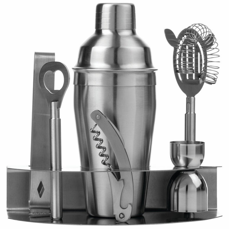 Wyndham KTBARST3 7 Piece Stainless Steel Bar Set