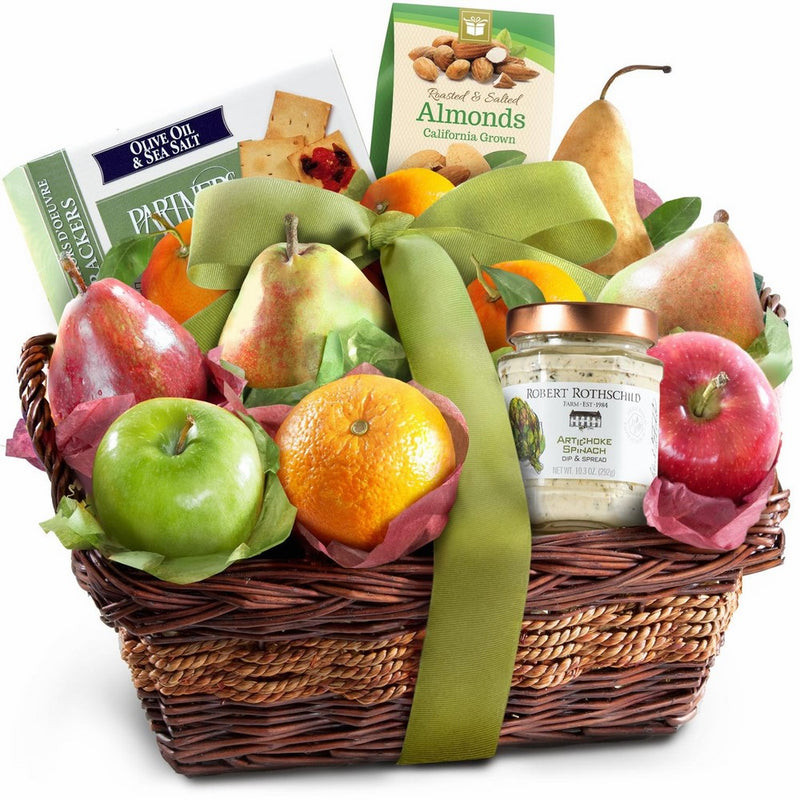 Classic Gourmet Fruit Basket Gift