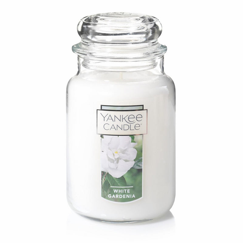 Yankee Candle Large Jar Candle, White Gardenia