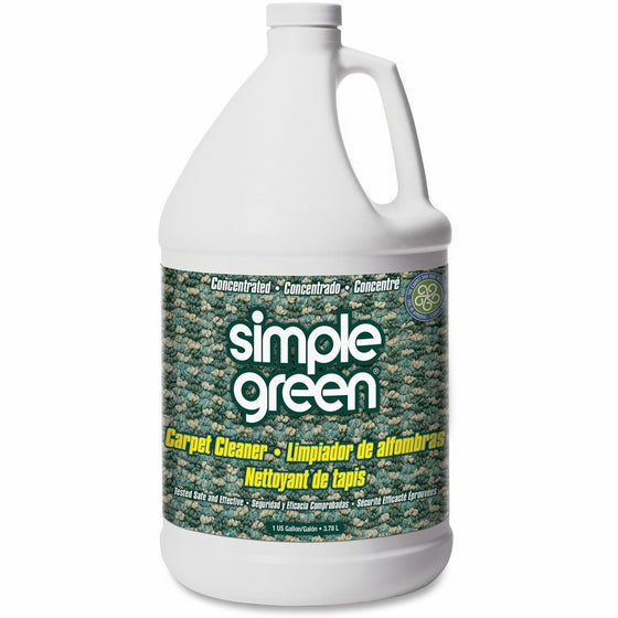 Carpet Cleaner,Deodorizes,Nonionic/Biodegradable,1 Gallon.