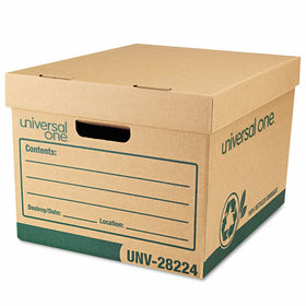 UNV28224 - Universal Recycled Record Storage Box