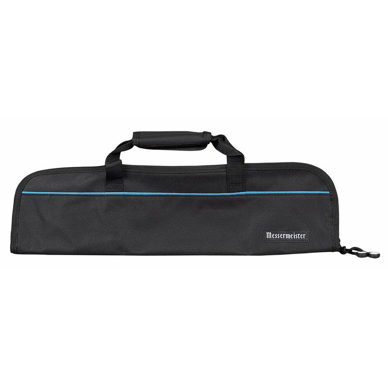 Messermeister 5-Pocket Padded Knife Roll, Black