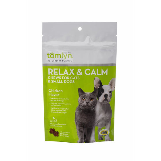Tomlyn Relax and Calm Chews for Cats and Small Dogs, 30ct.