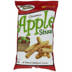 Sensible Portions Straws, Apple Cinnamon, 5 Ounce