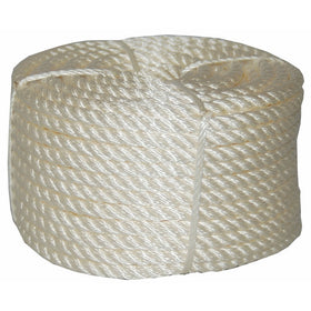 T.W . Evans Cordage 32-002 3/8-Inch by 50-Feet Twisted Nylon Rope Coilette