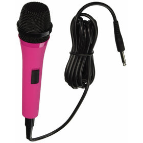 Singing Machine SMM205P Uni-Directional Dynamic Microphone with 10-Foot Cord