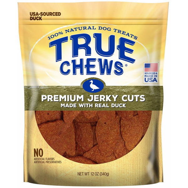 True Chews Premium Jerky Cuts Made with Real Duck 12oz