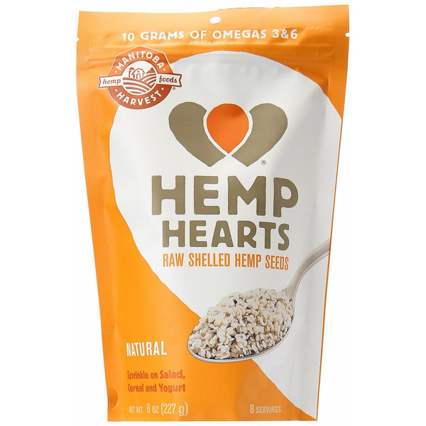 Manitoba Harvest Natural Hemp Hearts, 8 oz.