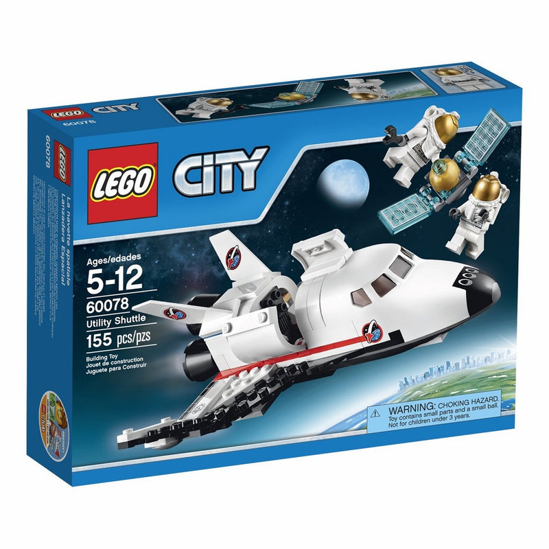 LEGO City Space Port 60078 Utility Shuttle Building Kit