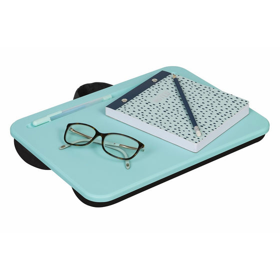 Lap Desk 43109LapGear Essential - Aqua Sky (Fits up to 13.3" Laptop)